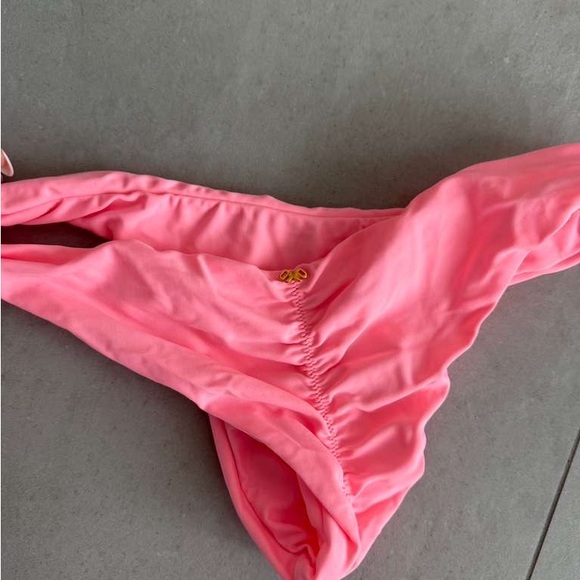 Pink Ruffled Bikini Set - Picture 2 of 4